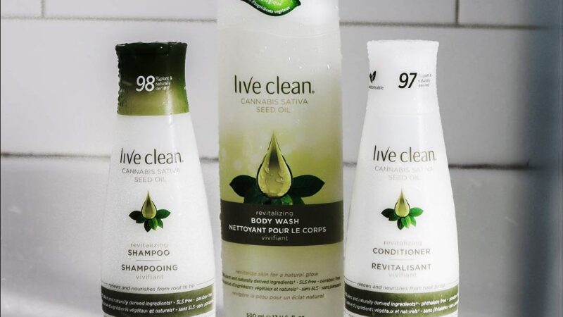 Live Clean Launches Cannabis Sativa Seed Oil Trio of Haircare Products