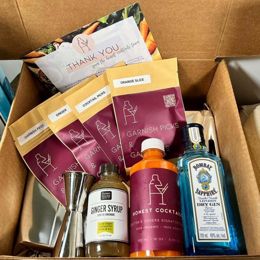 clean crate, honest cocktails, plant curious, vancouver, bc, subscription boxes, kits, support local, helen siwak